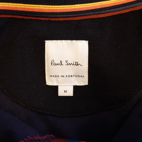 Paul Smith 100% Cotton Mens Polo Shirt Size M NWOT - Picture 5 of 6
